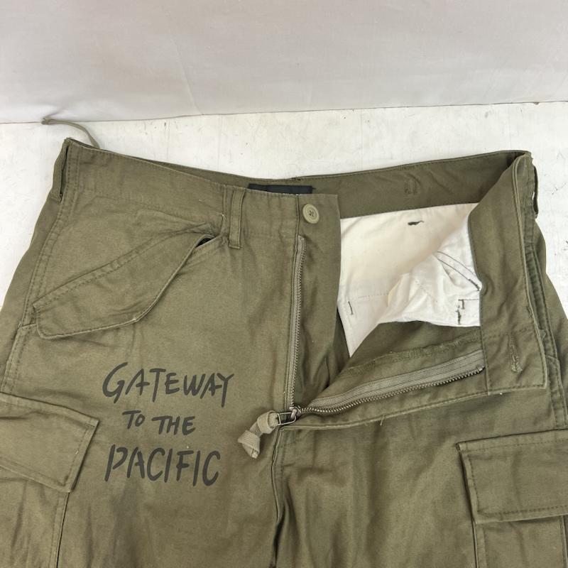 アヴィレックス AVIREX パンツ ワークパンツ、ペインターパンツ M-65 FATIGUE PANTS CUSTOM カーゴパンツ 783-3910021 L オリーブグリーン / オリーブグリーン / メンズ USED 古着 中古 50164477