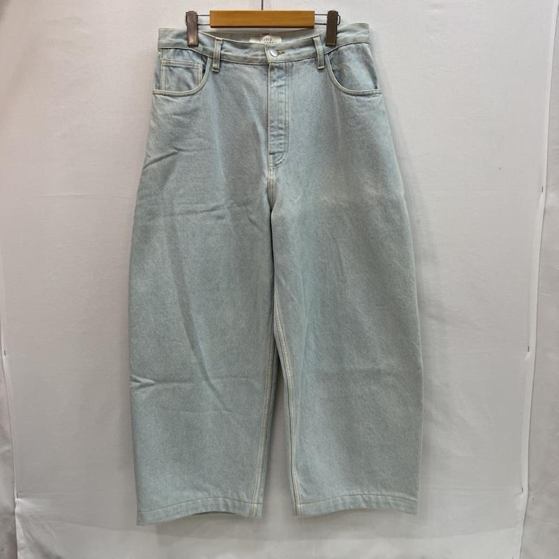 スタジオニコルソン STUDIO NICHOLSON パンツ デニム、ジーンズ 51-10-732026 PAOLO ワイドデニムパンツ M メンズ USED 古着 中古 50164478