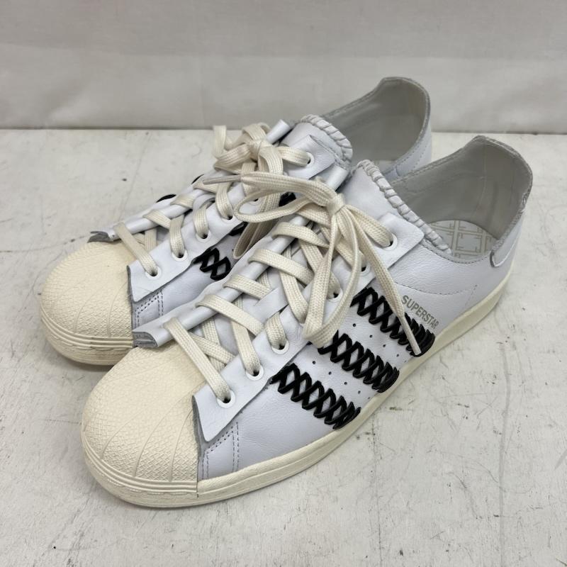 アディダス adidas スニーカー スニーカー × FOOT INDUSTRY HQ7011 SUPERSTAR スーパースター 27.0cm 白 / ホワイト / white メンズ USED 古着 中古 50164487