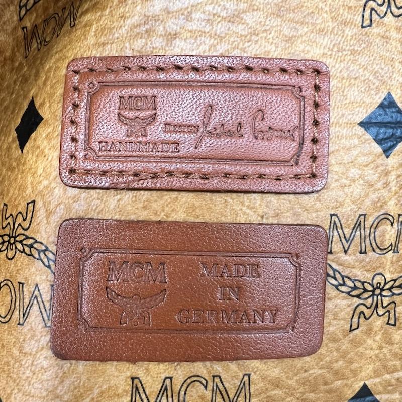 エムシーエム MCM トートバッグ トートバッグ ヴィセトス柄 レザー トートバッグ ハンドバッグ - 茶 / ブラウン / brown レディース USED 古着 中古 50164489