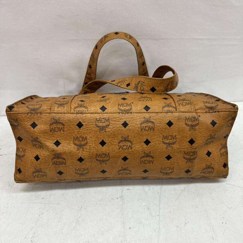エムシーエム MCM トートバッグ トートバッグ ヴィセトス柄 レザー トートバッグ ハンドバッグ - 茶 / ブラウン / brown レディース USED 古着 中古 50164489