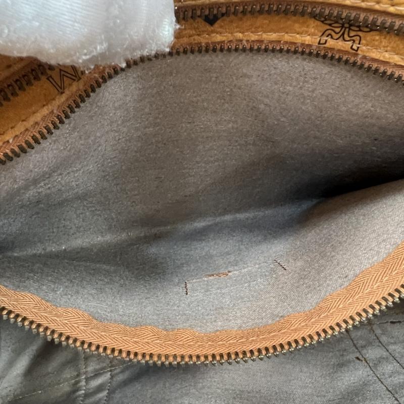 エムシーエム MCM トートバッグ トートバッグ ヴィセトス柄 レザー トートバッグ ハンドバッグ - 茶 / ブラウン / brown レディース USED 古着 中古 50164489
