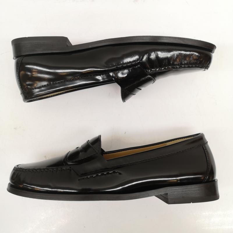 コールハーン COLE HAAN ローファー ローファー 03503 ピンチ ペニー コイン レザー ローファー 革靴 US：8 黒 / ブラック / black メンズ USED 古着 中古 50164492