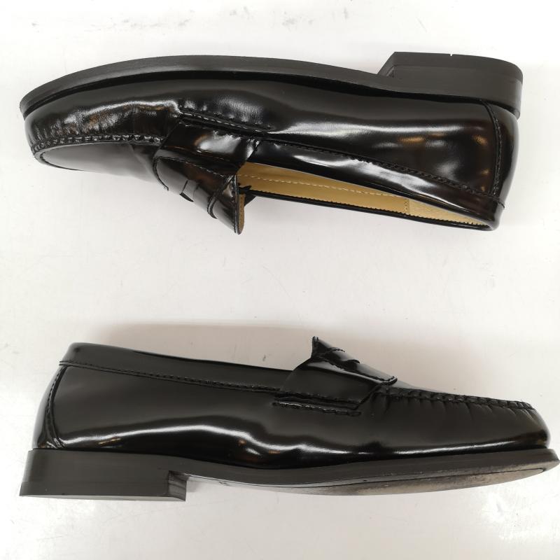 コールハーン COLE HAAN ローファー ローファー 03503 ピンチ ペニー コイン レザー ローファー 革靴 US：8 黒 / ブラック / black メンズ USED 古着 中古 50164492