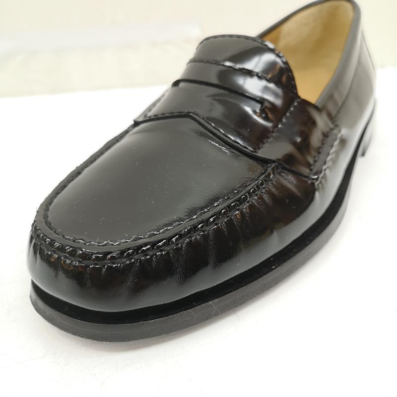 コールハーン COLE HAAN ローファー ローファー 03503 ピンチ ペニー コイン レザー ローファー 革靴 US：8 黒 / ブラック / black メンズ USED 古着 中古 50164492