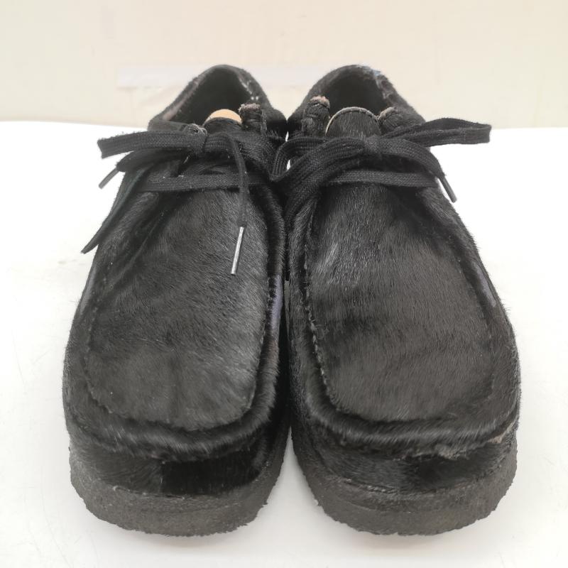 クラークス Clarks ブーツ 一般 Wallabee Hair On ワラビー ヘアーオン レザー モカシン シューズ 26174031 UK：8.5 黒 / ブラック / black メンズ USED 古着 中古 50164496