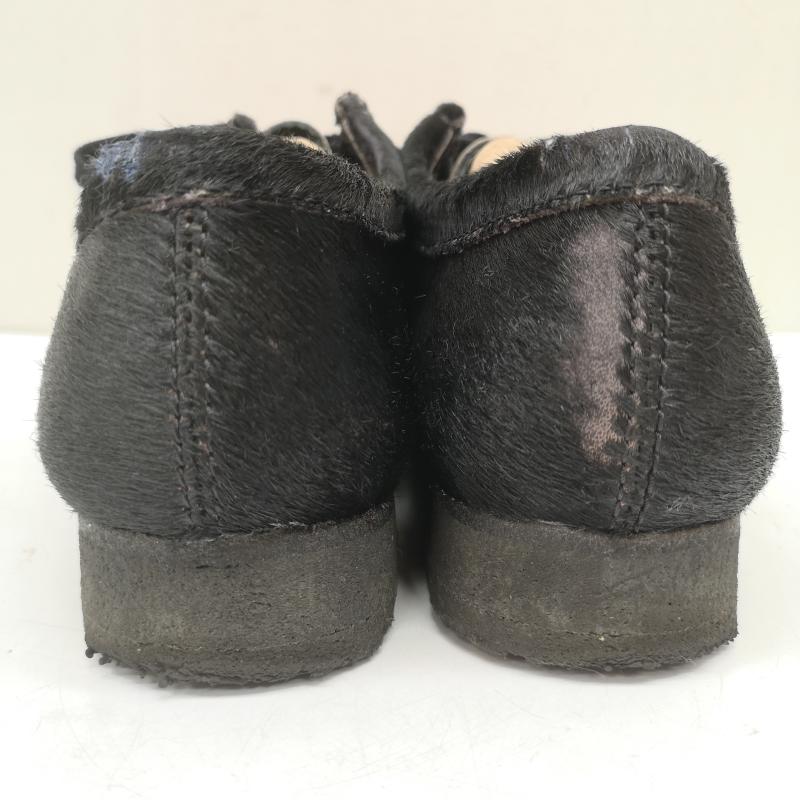クラークス Clarks ブーツ 一般 Wallabee Hair On ワラビー ヘアーオン レザー モカシン シューズ 26174031 UK：8.5 黒 / ブラック / black メンズ USED 古着 中古 50164496