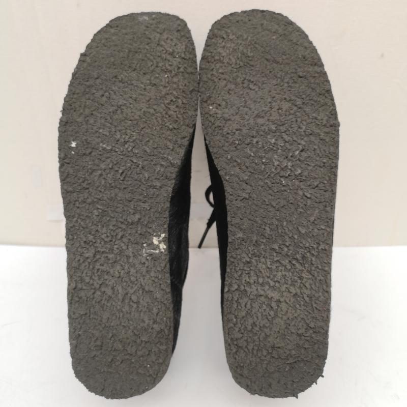 クラークス Clarks ブーツ 一般 Wallabee Hair On ワラビー ヘアーオン レザー モカシン シューズ 26174031 UK：8.5 黒 / ブラック / black メンズ USED 古着 中古 50164496