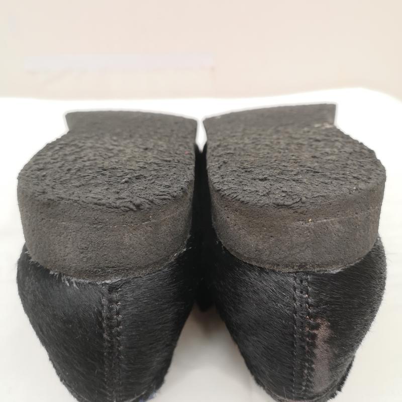 クラークス Clarks ブーツ 一般 Wallabee Hair On ワラビー ヘアーオン レザー モカシン シューズ 26174031 UK：8.5 黒 / ブラック / black メンズ USED 古着 中古 50164496