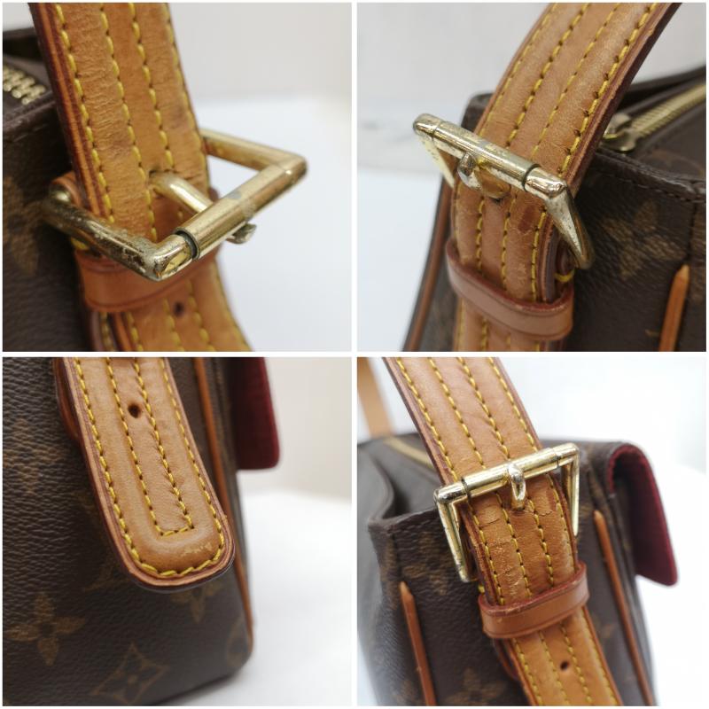 ルイヴィトン LOUIS VUITTON ハンドバッグ ハンドバッグ ハンドバッグ ショルダーバッグ 肩掛け ヴィバシテMM モノグラム M51164 - 茶 / ブラウン / brown レディース USED 古着 中古 50164499
