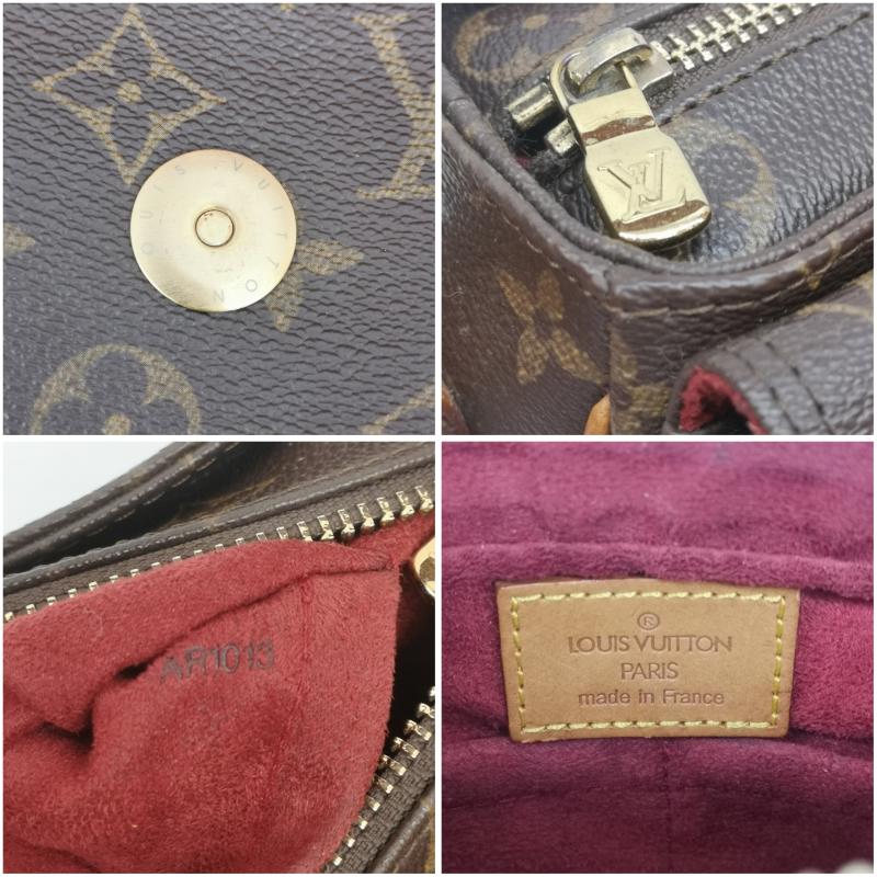 ルイヴィトン LOUIS VUITTON ハンドバッグ ハンドバッグ ハンドバッグ ショルダーバッグ 肩掛け ヴィバシテMM モノグラム M51164 - 茶 / ブラウン / brown レディース USED 古着 中古 50164499
