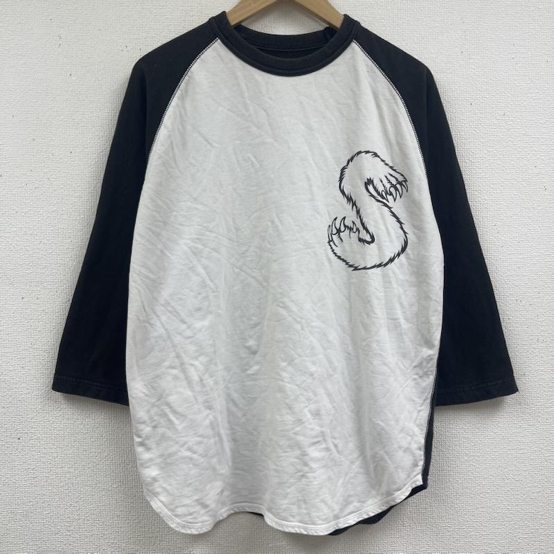 ステューシー STUSSY Tシャツ 七分袖 90s 00s OLD STUSSY ラグラン 七分袖 カットソー Tシャツ M 黒 / ブラック / black メンズ USED 古着 中古 50164500