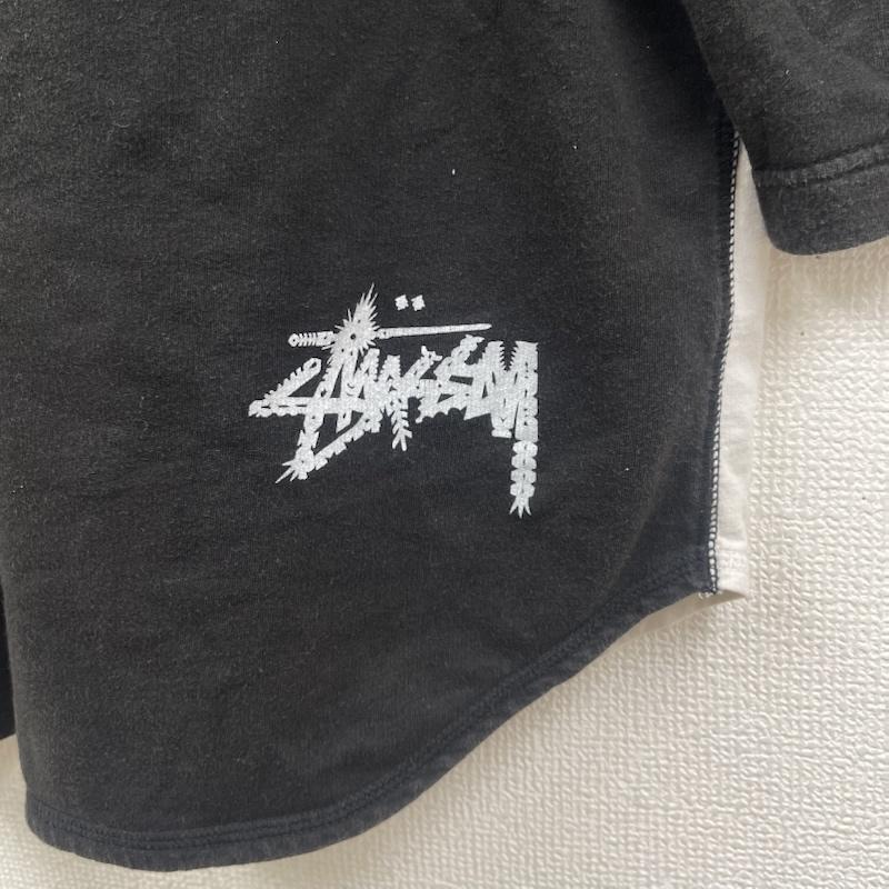 ステューシー STUSSY Tシャツ 七分袖 90s 00s OLD STUSSY ラグラン 七分袖 カットソー Tシャツ M 黒 / ブラック / black メンズ USED 古着 中古 50164500
