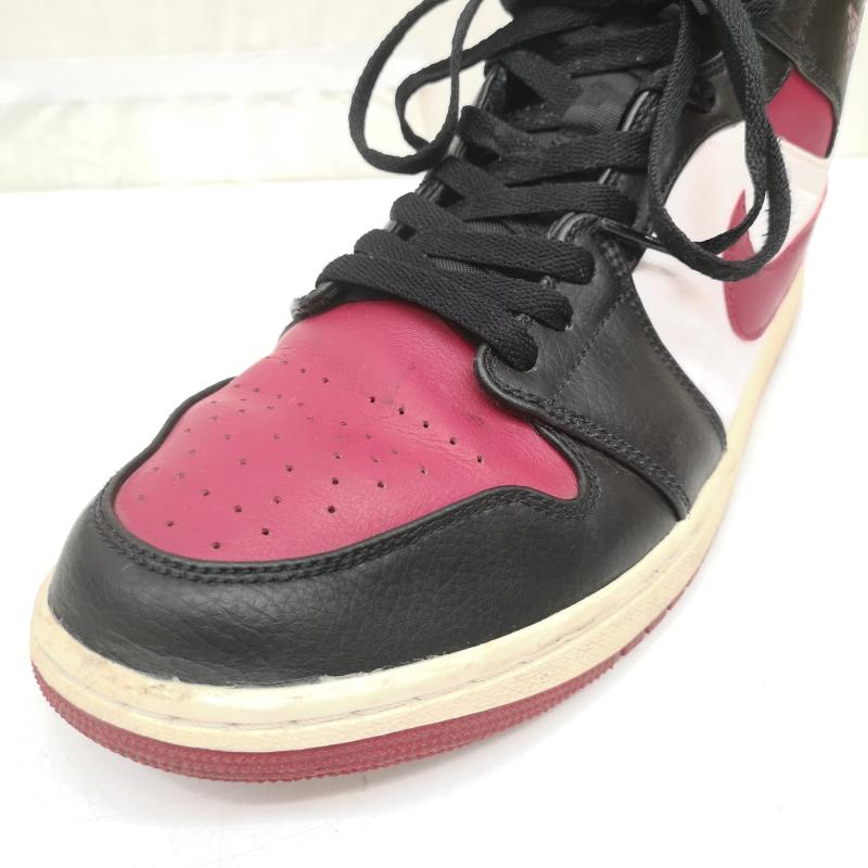 ナイキ NIKE スニーカー スニーカー 554724-066 AIR JORDAN 1 MID エア ジョーダン 1 ミッド 29.0cm 黒 / ブラック / black メンズ USED 古着 中古 50164506