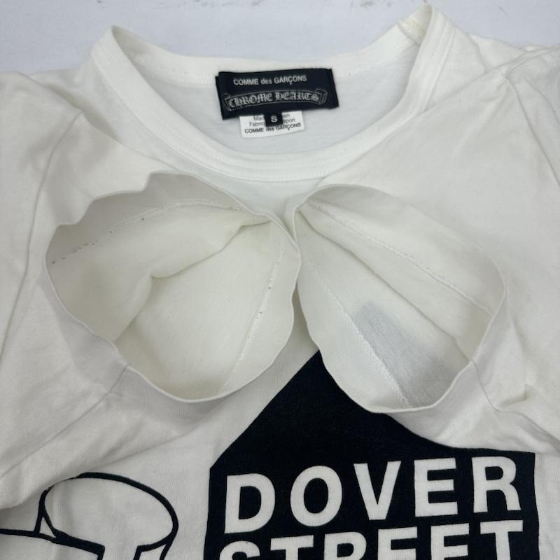 クロムハーツ CHROME HEARTS Tシャツ 半袖 12ss COMME des GARCONS DSM別注 スクロール ラベル プリント Tシャツ ZI-T001 S 白 / ホワイト / white メンズ USED 古着 中古 50164510