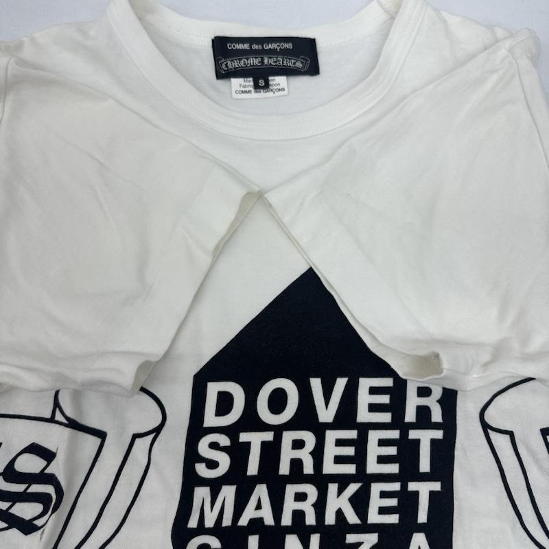 クロムハーツ CHROME HEARTS Tシャツ 半袖 12ss COMME des GARCONS DSM別注 スクロール ラベル プリント Tシャツ ZI-T001 S 白 / ホワイト / white メンズ USED 古着 中古 50164510
