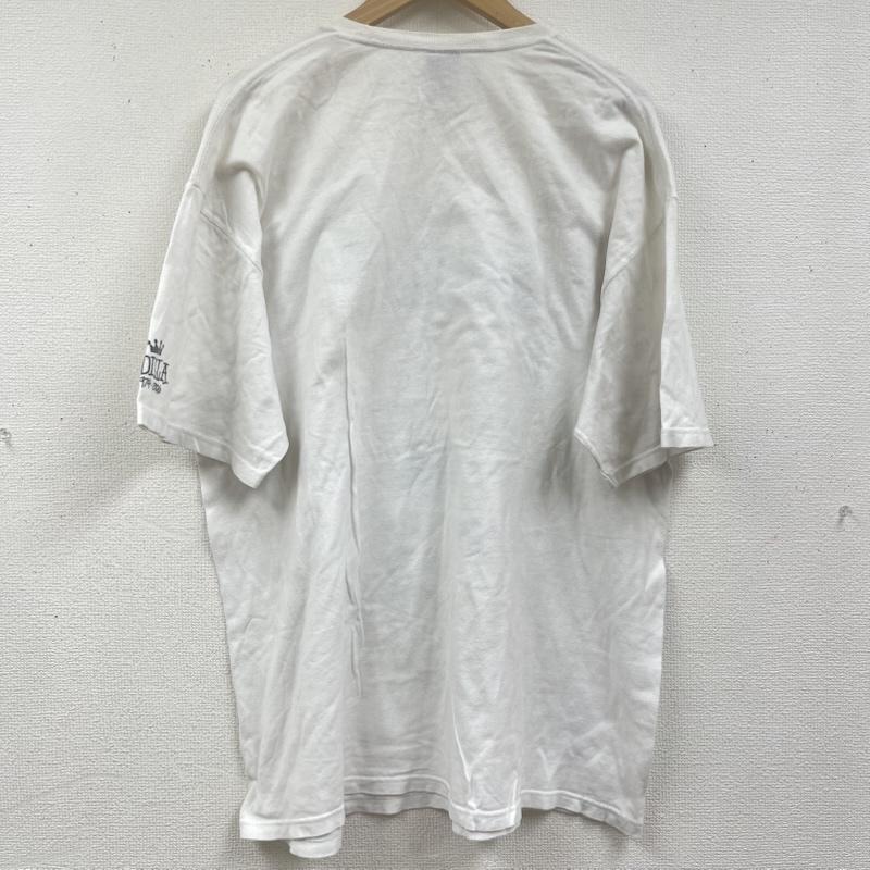 ステューシー STUSSY Tシャツ 半袖 J.Dilla WT コラボ ワールドツアー プリント Tシャツ カットソー XL 白 / ホワイト / white メンズ USED 古着 中古 50164515
