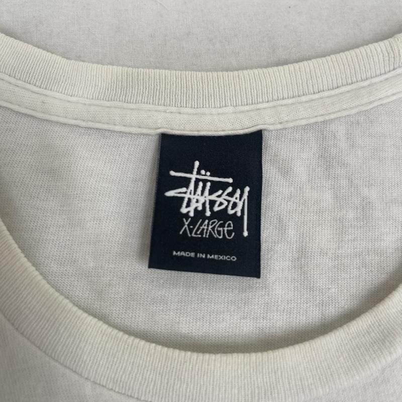 ステューシー STUSSY Tシャツ 半袖 J.Dilla WT コラボ ワールドツアー プリント Tシャツ カットソー XL 白 / ホワイト / white メンズ USED 古着 中古 50164515