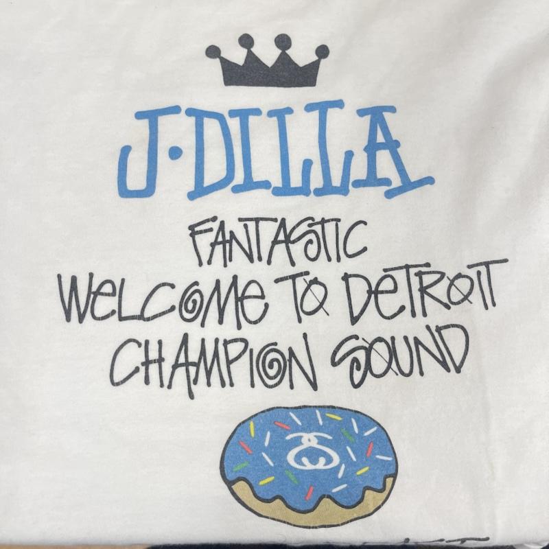 ステューシー STUSSY Tシャツ 半袖 J.Dilla WT コラボ ワールドツアー プリント Tシャツ カットソー XL 白 / ホワイト / white メンズ USED 古着 中古 50164515