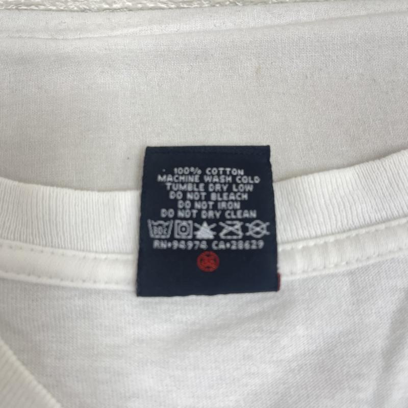 ステューシー STUSSY Tシャツ 半袖 90s 00s OLD STUSSY グラフィック プリント Tシャツ L 白 / ホワイト / white メンズ USED 古着 中古 50164517