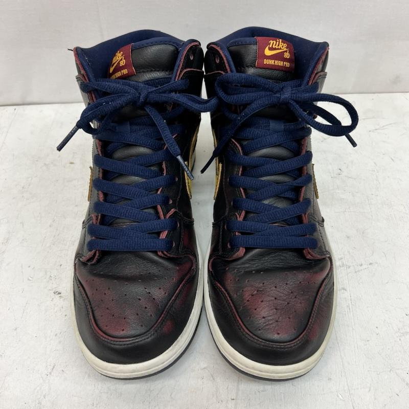 ナイキ NIKE スニーカー スニーカー NBA × NIKE SB DUNK HIGH PRO ダンクハイ BQ6392-001 27.5cm 黒 / ブラック / black メンズ USED 古着 中古 50164518
