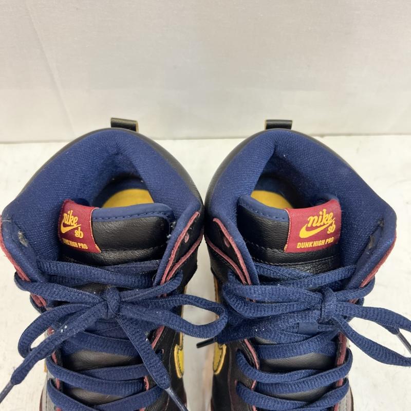ナイキ NIKE スニーカー スニーカー NBA × NIKE SB DUNK HIGH PRO ダンクハイ BQ6392-001 27.5cm 黒 / ブラック / black メンズ USED 古着 中古 50164518