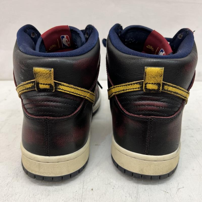 ナイキ NIKE スニーカー スニーカー NBA × NIKE SB DUNK HIGH PRO ダンクハイ BQ6392-001 27.5cm 黒 / ブラック / black メンズ USED 古着 中古 50164518