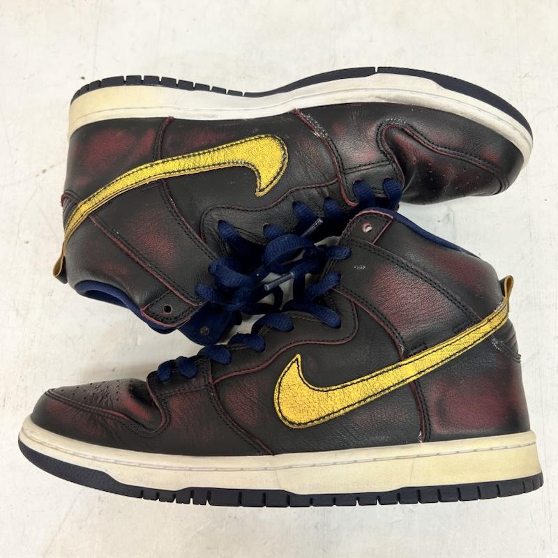 ナイキ NIKE スニーカー スニーカー NBA × NIKE SB DUNK HIGH PRO ダンクハイ BQ6392-001 27.5cm 黒 / ブラック / black メンズ USED 古着 中古 50164518