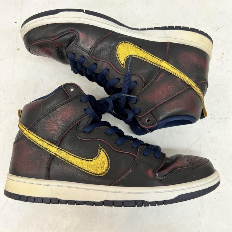 ナイキ NIKE スニーカー スニーカー NBA × NIKE SB DUNK HIGH PRO ダンクハイ BQ6392-001 27.5cm 黒 / ブラック / black メンズ USED 古着 中古 50164518