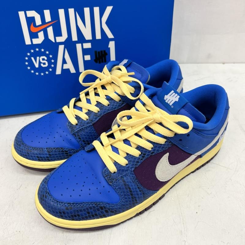 ナイキ NIKE スニーカー スニーカー UNDEFEATED × DUNK LOW SP アンディフィーテッド ダンクロー DH6508-400 27.0cm 青 / ブルー / blue メンズ USED 古着 中古 50164519