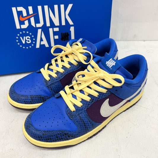 ナイキ NIKE スニーカー スニーカー UNDEFEATED × DUNK LOW SP アンディフィーテッド ダンクロー DH6508-400 27.0cm 青 / ブルー / blue メンズ USED 古着 中古 50164519