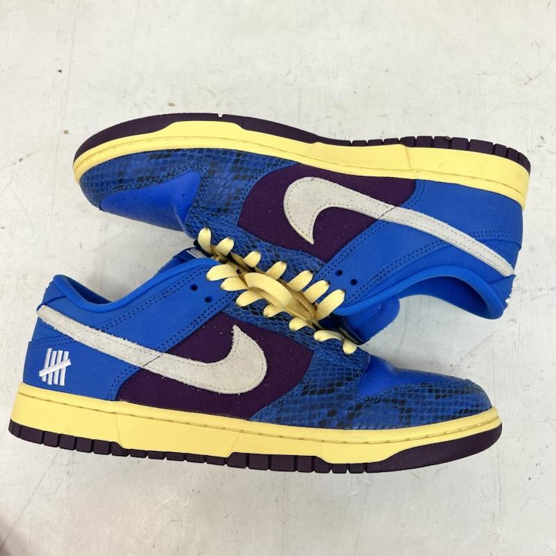 ナイキ NIKE スニーカー スニーカー UNDEFEATED × DUNK LOW SP アンディフィーテッド ダンクロー DH6508-400 27.0cm 青 / ブルー / blue メンズ USED 古着 中古 50164519