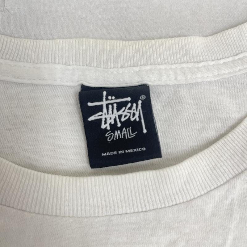 ステューシー STUSSY Tシャツ 半袖 00s World Tour ゴールドカラー ロゴ グラフィック プリント Tシャツ S 白 / ホワイト / white メンズ USED 古着 中古 50164522