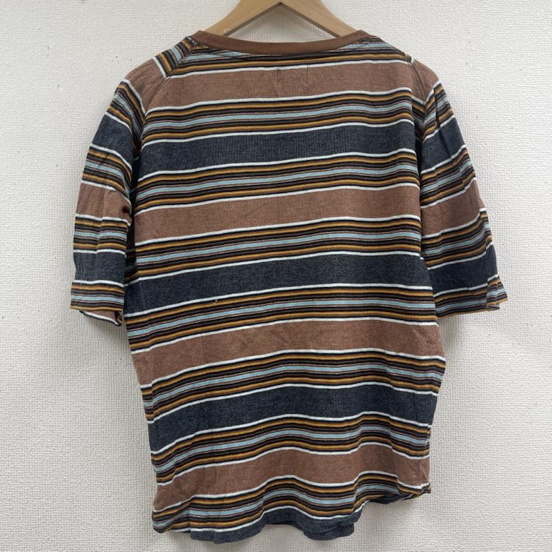 ステューシー STUSSY Tシャツ 半袖 90s 00s OLD STUSSY マルチボーダー柄 Tシャツ カットソー M マルチカラー / マルチカラー / multicolor メンズ USED 古着 中古 50164523