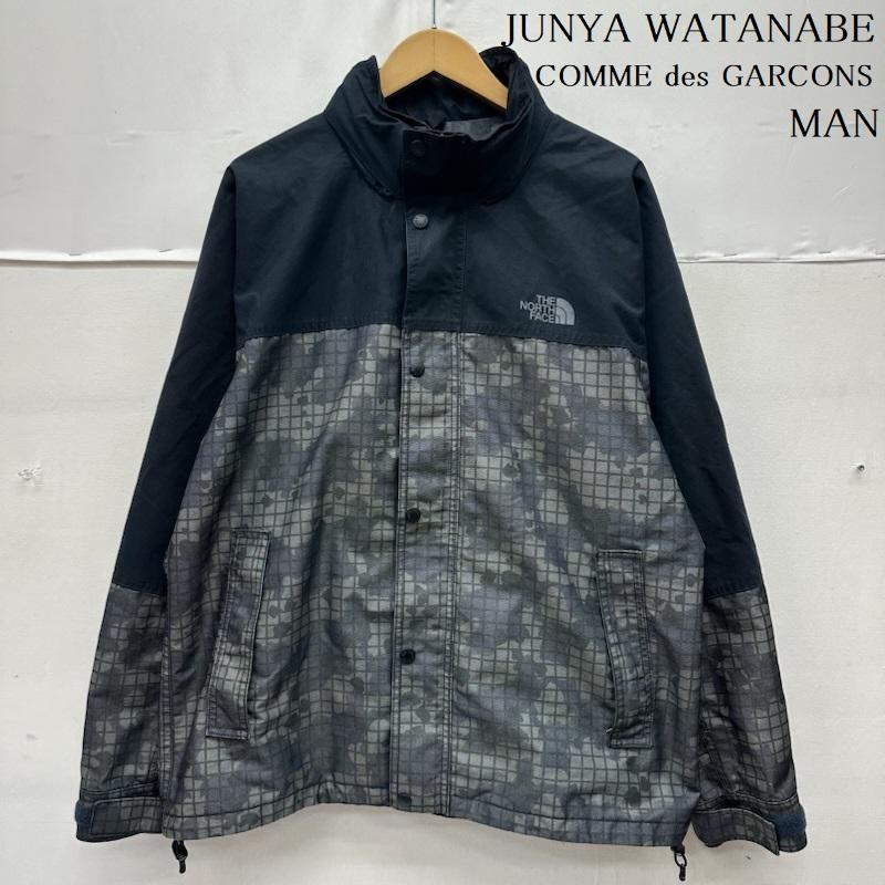 ジュンヤワタナベコムデギャルソンマン JUNYA WATANABE COMME des GARCONS MAN ジャケット、上着 ジャンパー、ブルゾン 19SS THE NORTH FACE ナイロン ジャケット WC-J921 M 黒 / ブラック / black X 灰 / グレー / gray メンズ USED 古着 中古 50164524