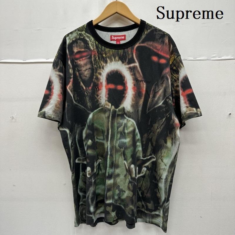 シュプリーム Supreme Tシャツ 半袖 26SS Shadows S/S Top 総柄 プリント Tシャツ L マルチカラー / マルチカラー / multicolor メンズ USED 古着 中古 50164526