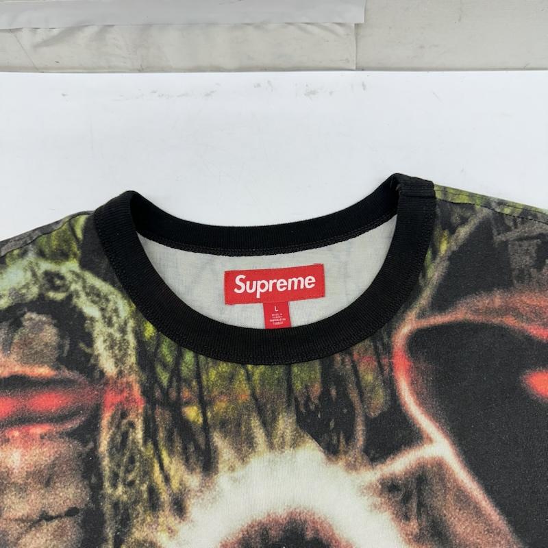 シュプリーム Supreme Tシャツ 半袖 26SS Shadows S/S Top 総柄 プリント Tシャツ L マルチカラー / マルチカラー / multicolor メンズ USED 古着 中古 50164526