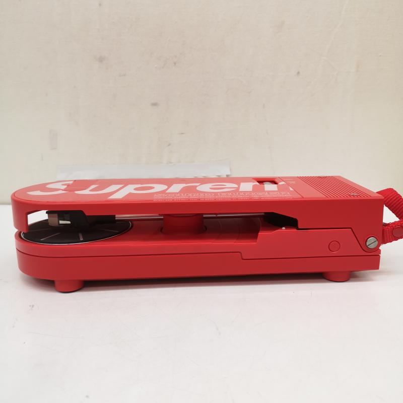 シュプリーム Supreme ファッション小物 ファッション小物 動作確認済み 24AW Audio Technica Sound Burger レコード プレーヤー - 赤 / レッド / red メンズ USED 古着 中古 50164529