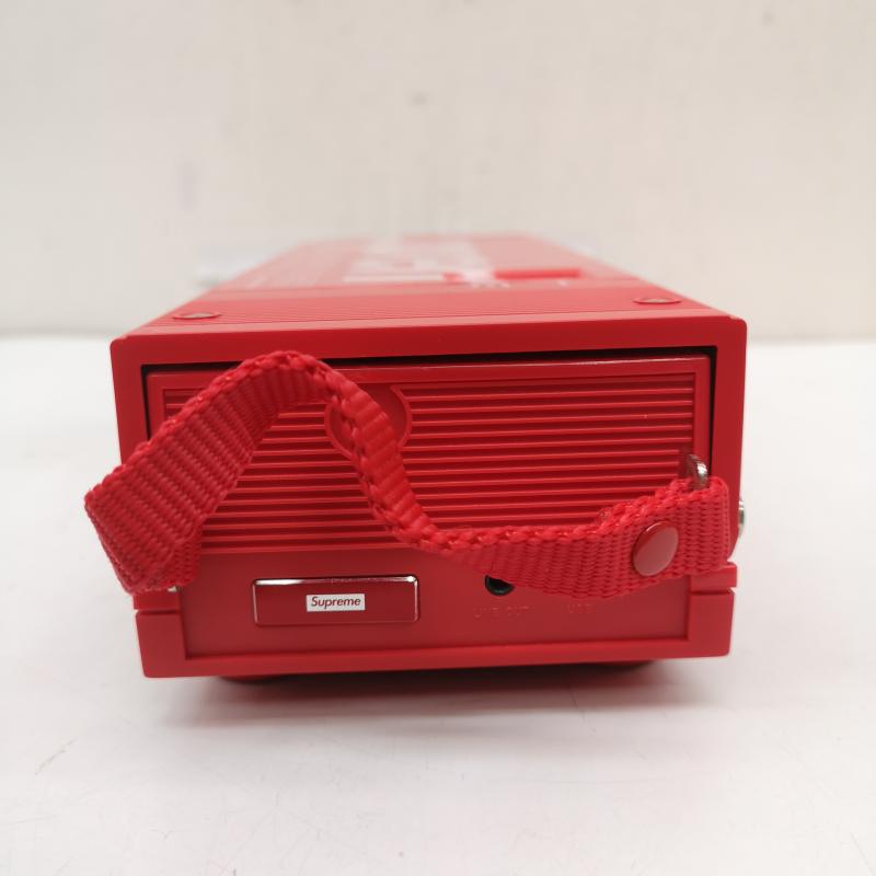 シュプリーム Supreme ファッション小物 ファッション小物 動作確認済み 24AW Audio Technica Sound Burger レコード プレーヤー - 赤 / レッド / red メンズ USED 古着 中古 50164529