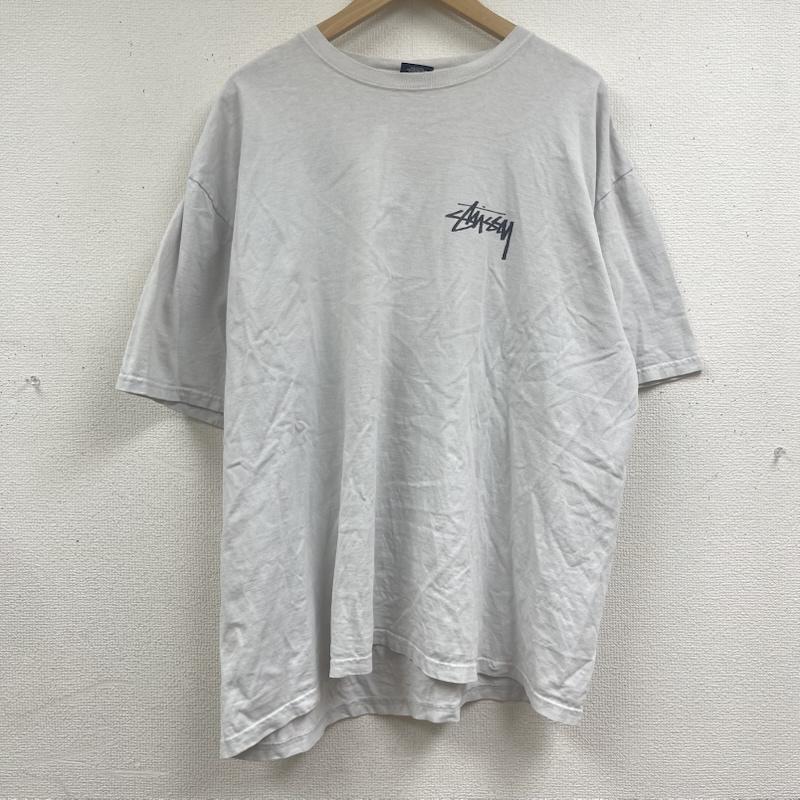 ステューシー STUSSY Tシャツ 半袖 ITP FLOWER TEE グラフィック プリント Tシャツ カットソー XL 白 / ホワイト / white メンズ USED 古着 中古 50164530