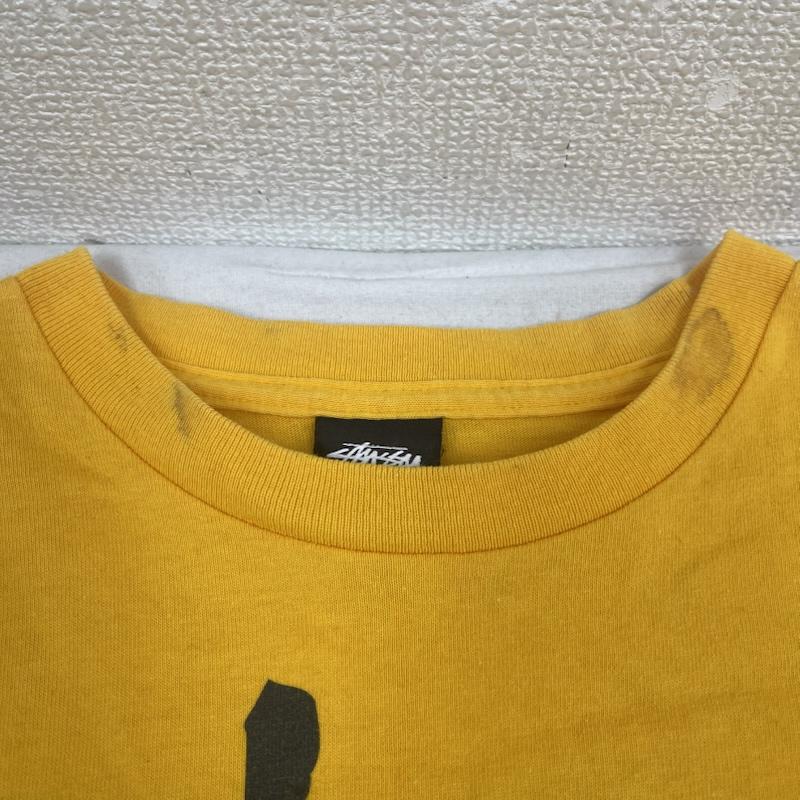 ステューシー STUSSY Tシャツ 半袖 00s マキシマムタグ Elephant King S/S Tee Tシャツ L 黄 / イエロー / yellow メンズ USED 古着 中古 50164531