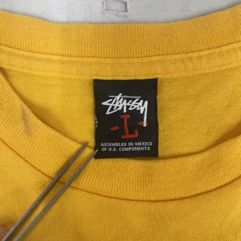 ステューシー STUSSY Tシャツ 半袖 00s マキシマムタグ Elephant King S/S Tee Tシャツ L 黄 / イエロー / yellow メンズ USED 古着 中古 50164531