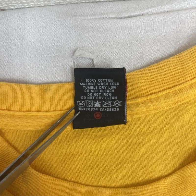 ステューシー STUSSY Tシャツ 半袖 00s マキシマムタグ Elephant King S/S Tee Tシャツ L 黄 / イエロー / yellow メンズ USED 古着 中古 50164531