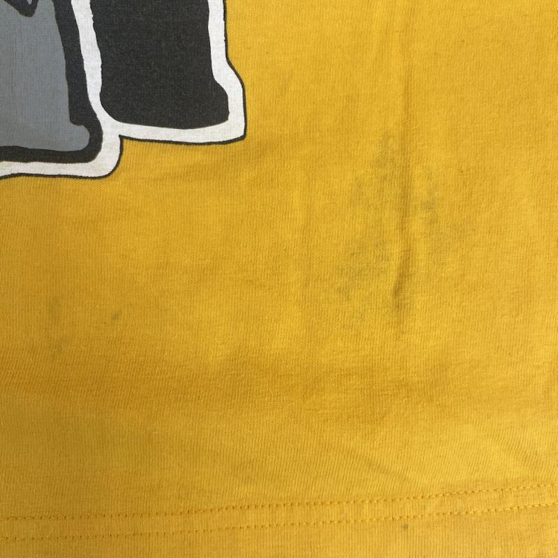 ステューシー STUSSY Tシャツ 半袖 00s マキシマムタグ Elephant King S/S Tee Tシャツ L 黄 / イエロー / yellow メンズ USED 古着 中古 50164531