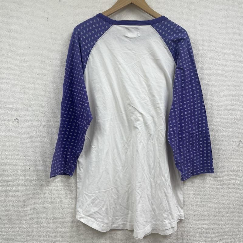 ステューシー STUSSY Tシャツ 七分袖 90s 白タグ OLD STUSSY ラグランスリーブ Tシャツ L 白 / ホワイト / white メンズ USED 古着 中古 50164532