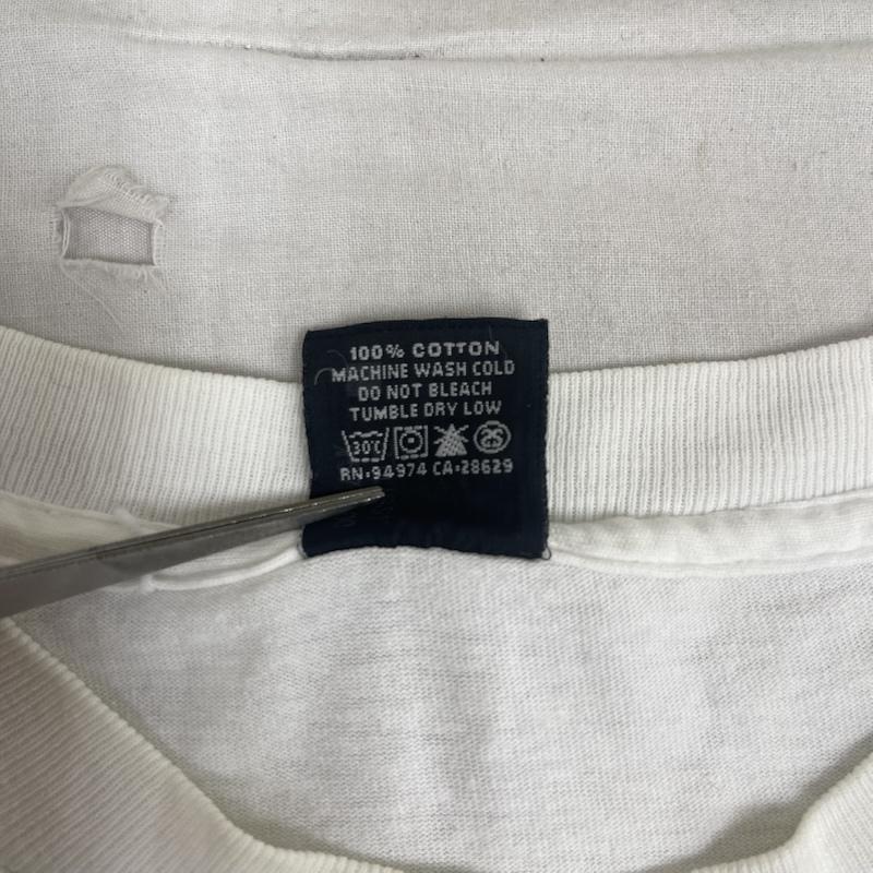 ステューシー STUSSY Tシャツ 半袖 00s OLD STUSSY CROWN SKULL プリント Tシャツ XL 白 / ホワイト / white メンズ USED 古着 中古 50164533