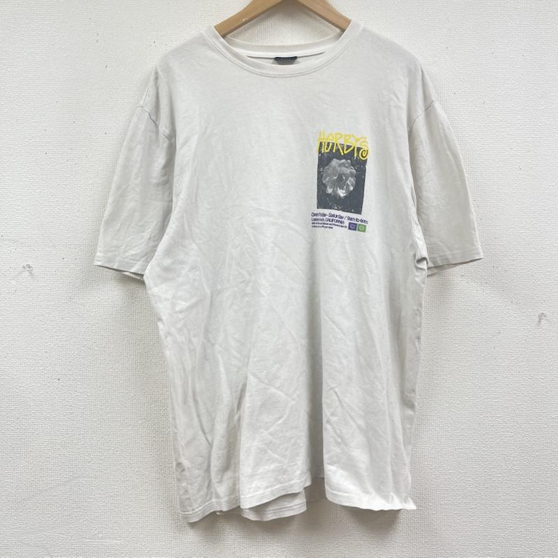 ステューシー STUSSY Tシャツ 半袖 00s Herby s Dyed Tee バック グラフィック プリント Tシャツ L 白 / ホワイト / white メンズ USED 古着 中古 50164536