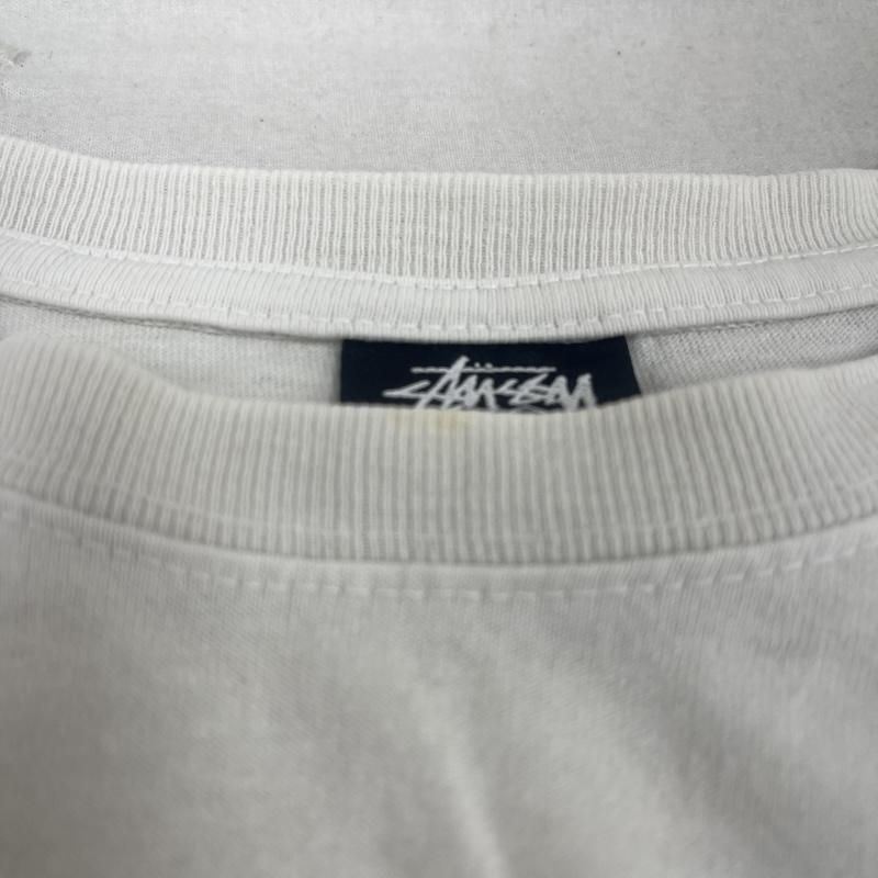 ステューシー STUSSY Tシャツ 半袖 00s Herby s Dyed Tee バック グラフィック プリント Tシャツ L 白 / ホワイト / white メンズ USED 古着 中古 50164536