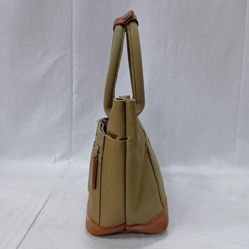 ポーター PORTER トートバッグ トートバッグ 吉田カバン FIELDシリーズ ミニトート ハンドバッグ ベージュ レザー - 無地 ベージュ / ベージュ / beige X 茶 / ブラウン / brown メンズ USED 古着 中古 50164546