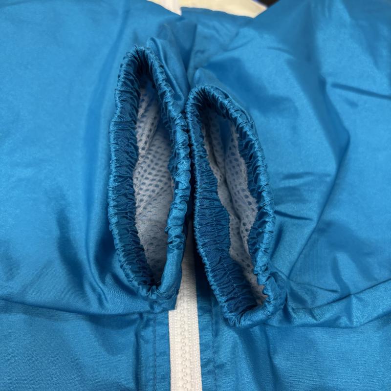ミズノ MIZUNO トップス トップス SG ジャンパー ボートレース 平石 和男 サイン入り 競艇 上下 セットアップ 10000走 M 白 / ホワイト / white X 青 / ブルー / blue メンズ USED 古着 中古 50164551